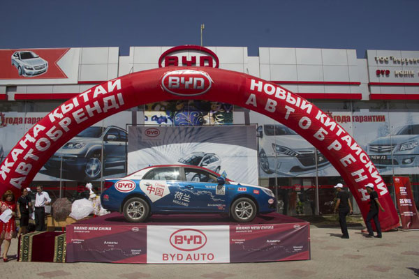 BYD F5 Suri arrived in Almaty